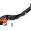 front brake lever Puig 2.0 adjustable, extendable folding  - black orange PUIG MOTOVEIKALS 21