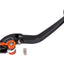 front brake lever Puig 2.0 adjustable, folding - black orange PUIG MOTOVEIKALS 21