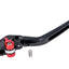front brake lever Puig 3.0 adjustable, folding - black red PUIG MOTOVEIKALS 21