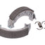 front brake shoe set 90x18mm for drum brake for Piaggio Ciao, Si Mix OEM STANDARD MOTOVEIKALS 21