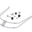 front bumper / trim Buzzetti chromed for Piaggio Beverly, Cruiser, Tour BUZZETTI MOTOVEIKALS 21