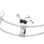 front bumper / trim Buzzetti chromed for Vespa LX, LXV 50, 125, 150 2T, 4T BUZZETTI MOTOVEIKALS 21
