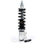 front shock absorber BGM PRO SC/F1 SPORT, 240mm, black/silver for Vespa PX80, PX125, PX150, PX200, T5 125cc BGM PRO MOTOVEIKALS 21