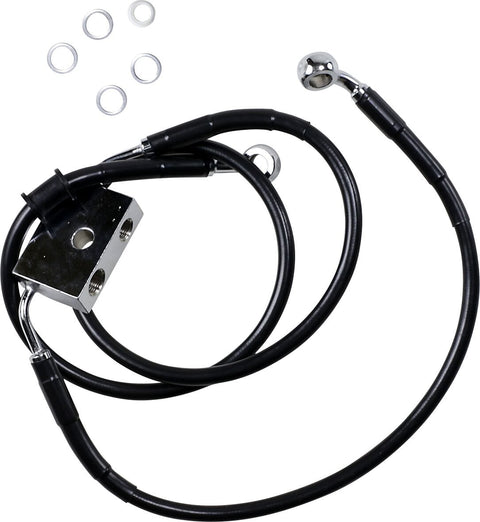 Frt Brake Line Xl Bk +10 DRAG SPECIALTIES DRAG SPECIALTIES MOTOVEIKALS 21