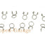 Fuel hose clamps 10 pieces 7mm 9mm for Zündapp, Kreidler, Hercules, Puch, moped, moped, mokick, scooter DIVERSE / IMPORT MOTOVEIKALS 21