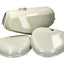 fuel tank and side cover set atlas white for Simson S50, S51, S70 DIVERSE / IMPORT MOTOVEIKALS 21