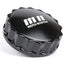 Fuel tank cap -MOTO NOSTRA, CNC, black shiny- Vespa GTS 125 (ZAPMA3100, ZAPMA3200, ZAPMA3700), Vespa GTS 150 (ZAPMA3100, ZAPMA3200), Vespa GTS 250 (ZAPM45100), Vespa GTS 300 (ZAPM45200, ZAPM45202, ZAPMA3300), Vespa GTS HPE 300 (ZAPMA3600), Vespa GTS Super MOTO NOSTRA MOTOVEIKALS 21