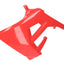 fuel tank cover left OEM red for Derbi Senda R 50, Senda SM 50 X-Treme Euro4 2018- PIAGGIO MOTOVEIKALS 21