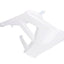 fuel tank cover right OEM white for Derbi Senda R 50, Senda SM 50 X-Treme Euro4 2018- PIAGGIO MOTOVEIKALS 21