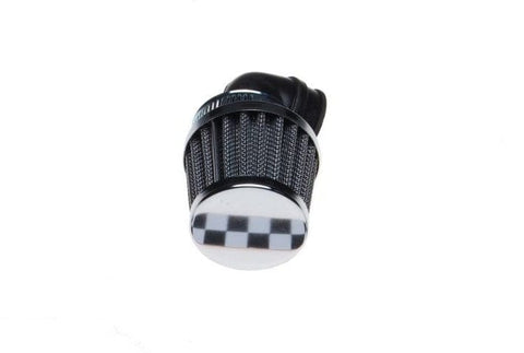Gaisa filtr  KM102M3 konusa 90' CHROME 35 mm REPLICA MOTOVEIKALS 21