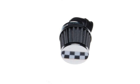 Gaisa filtrs 30 mm 90' CHROME REPLICA MOTOVEIKALS 21