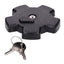 Gas cap star CAWI 2 keys 35mm for Suzuki TS 50 K, GT 80 L, 125 185, DR moped mokick CAWI MOTOVEIKALS 21