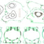 Gasket Kit Complete 50 Sx ATHENA ATHENA MOTOVEIKALS 21