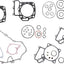 Gasket Kit Complete Kaw MOOSE RACING HARD-PARTS MOOSE RACING MOTOVEIKALS 21