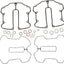 Gasket Kit Rocker 17+M8 COMETIC COMETIC MOTOVEIKALS 21