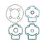Gasket Kit Top End Pia ATHENA ATHENA MOTOVEIKALS 21