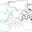 Gasket-Kitw/Os 300Sx/Exc MOOSE RACING HARD-PARTS MOOSE RACING MOTOVEIKALS 21