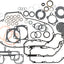 Gasket Kt Engine 77-85 Xl COMETIC COMETIC MOTOVEIKALS 21