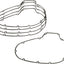 Gasket Primary 67-76 Xlch COMETIC COMETIC MOTOVEIKALS 21