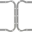 Gasket Rckr Cvr 48-65Bt COMETIC COMETIC MOTOVEIKALS 21