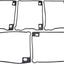 Gasket Rubber Lo/Rbox 5Pk COMETIC COMETIC MOTOVEIKALS 21