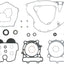 Gasket Set W/Os Rmz/Kxf MOOSE RACING HARD-PARTS MOOSE RACING MOTOVEIKALS 21