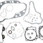 Gaskets W Oil Sl Suz MOOSE RACING HARD-PARTS MOOSE RACING MOTOVEIKALS 21