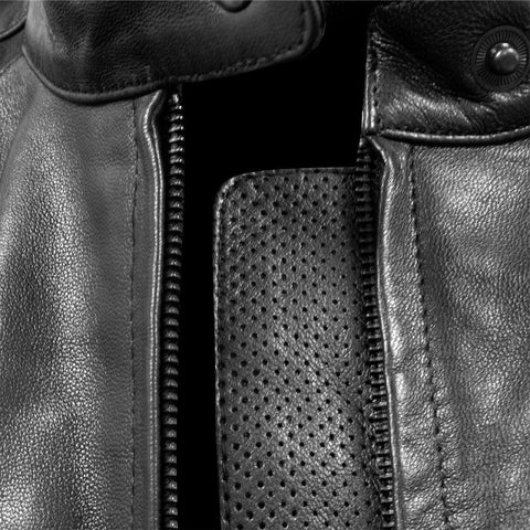 Gasoline FELINE sieviešu ādas jaka black GASOLINE MOTOVEIKALS 21