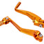 gear shift and kickstart lever foldable, anodized aluminum, golden for Simson S50, S51, S53, S70, S83 101 OCTANE MOTOVEIKALS 21