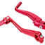 gear shift and kickstart lever foldable, anodized aluminum, red for Simson S50, S51, S53, S70, S83 101 OCTANE MOTOVEIKALS 21