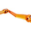 gear shift lever foldable, anodized aluminum, golden for Simson S50, S51, S53, S70, S83 101 OCTANE MOTOVEIKALS 21