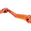 gear shift lever foldable, anodized aluminum, orange for Simson S50, S51, S53, S70, S83 101 OCTANE MOTOVEIKALS 21