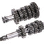 gearbox / gear shaft set 6-speed Doppler racing for Minarelli AM6 1st series DOPPLER MOTOVEIKALS 21