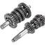 gearbox / gear shaft set 6-speed Voca Racing for Derbi EBE, EBS, D50B VOCA RACING MOTOVEIKALS 21