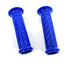 Grips rubber 2 pieces wide approx. 130mm inside 22/24mm blue for Zündapp, Kreidler, Hercules, Puch, Simson, Piaggio, Peugeot, Yamaha, MBK moped, moped scooter DIVERSE / IMPORT MOTOVEIKALS 21