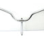 Handlebar chrome 570mm wide 60mm high 70mm crank 145mm length Bracket tube 22mm diameter for Simson SR 1, 2, SR2E, KR50 DIVERSE / IMPORT MOTOVEIKALS 21