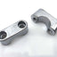 Handlebar clamps EBR 2 pieces 22mm handlebar 28mm mounting distance for Hercules Prima, KTM, Puch Maxi, Peugeot moped moped DIVERSE / IMPORT MOTOVEIKALS 21