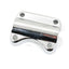 Handlebar holder / handlebar clamp chrome for Puch Maxi N, S DIVERSE / IMPORT MOTOVEIKALS 21