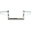 Handlebar turned chrome for moped, moped, mokick DIVERSE / IMPORT MOTOVEIKALS 21