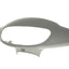 headlight cover / headlight fairing silver lacquered for QT-9 101 OCTANE MOTOVEIKALS 21