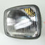 Headlight insert 140mm mounting distance 129x112mm outer dimension glass for Puch Lido, Yamaha scooter DIVERSE / IMPORT MOTOVEIKALS 21
