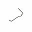 Headlight retaining spring diameter 1.3mm mounting 45mm for moped, moped, mokick DIVERSE / IMPORT MOTOVEIKALS 21