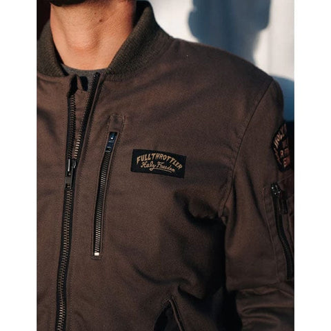 Holy Freedom Bomber jacket khaki HOLY FREEDOM MOTOVEIKALS 21