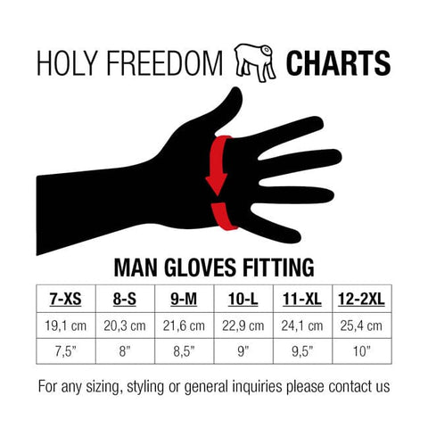 Holy Freedom Bullit 2021 gloves black/white HOLY FREEDOM MOTOVEIKALS 21
