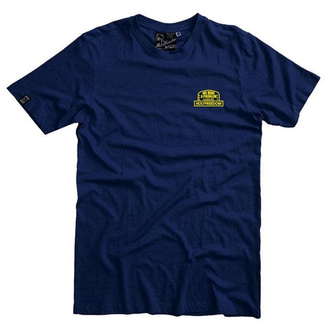 Holy Freedom Crew t-shirt blue HOLY FREEDOM MOTOVEIKALS 21