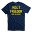 Holy Freedom Crew t-shirt blue HOLY FREEDOM MOTOVEIKALS 21