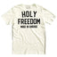 Holy Freedom Crew t-shirt off white HOLY FREEDOM MOTOVEIKALS 21