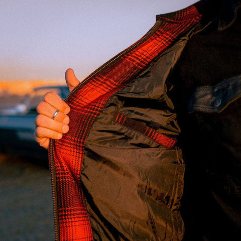 Holy Freedom Definitive Flannel jacket red HOLY FREEDOM MOTOVEIKALS 21