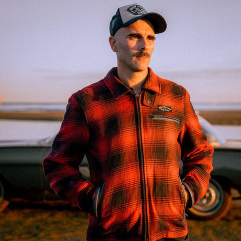 Holy Freedom Definitive Flannel jacket red HOLY FREEDOM MOTOVEIKALS 21