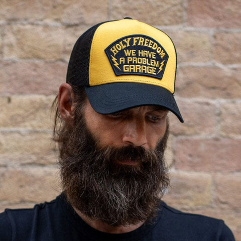 Holy Freedom Flash cap yellow HOLY FREEDOM MOTOVEIKALS 21